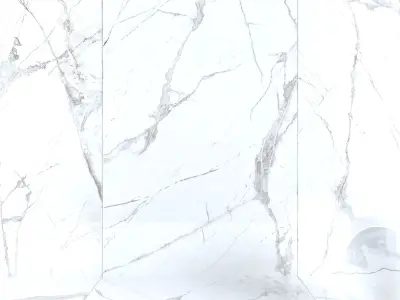 Wall Tiles Museum Glacier White Set 160x320 Set 1 Texture