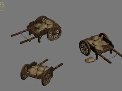 Game Barracks - Food Truck 2 3D model