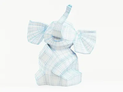 Decor Elephant 3D model