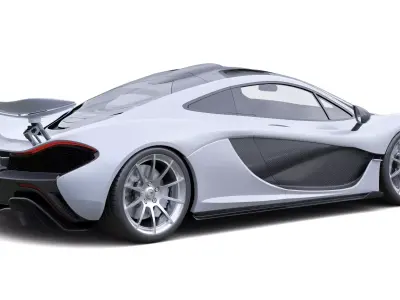 McLaren P1 3D model