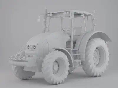 Zetor Forterra 3D model
