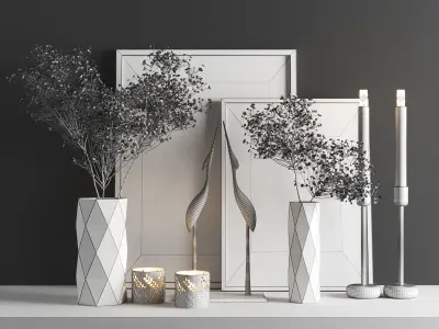 set414 vases 3D model