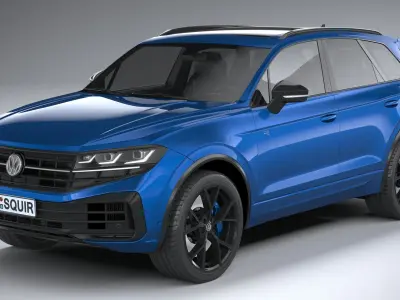 Volkswagen Touareg R eHybrid 2024 3D model