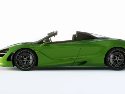 Mclaren 720S Spider 2019 3D model