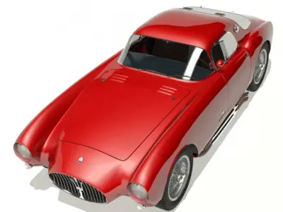 1953 Maserati A6 GCS 53 Pininfarina Berlinetta 3D model