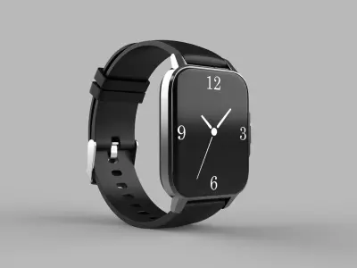 Smart Watch Low-poly 3D model