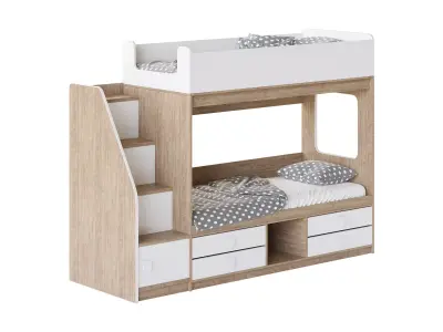 Bed Legend D606 bunk 3D model
