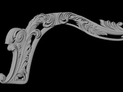 sofa High quality 3d models for processing on a cnc machine  3D model