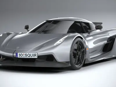 Koenigsegg Jesko Absolut 2020 3D model