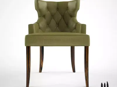 Brabbu Maori dining chair 3D model
