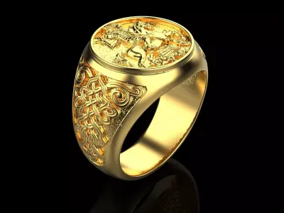 rings George the Victorious  136  3D print model