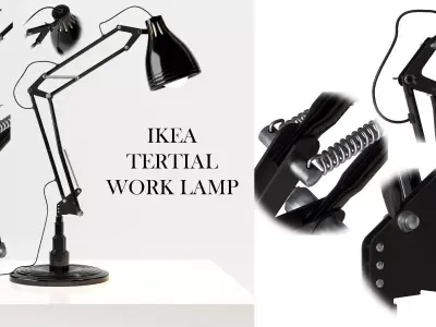 IKEA TERTIAL WORK LAMP Low-poly 3D model