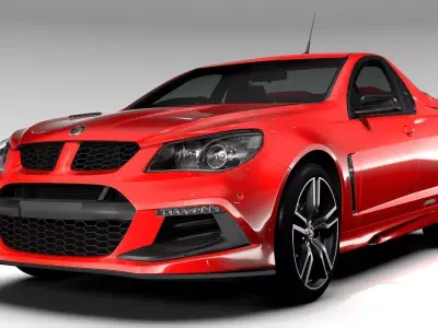 HSV Maloo R8 GEN F2 2017 3D model