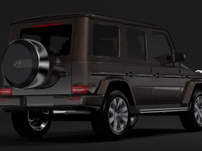 Mercedes-Benz G 500 W464 2018 3D model