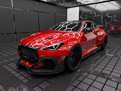 infinity q60 tuning by Panch 3D model