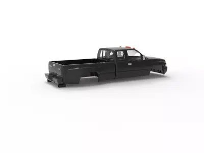 2000 Dodge Ram 2500 Quad Cab Cummins Dually 4x4 3D print model