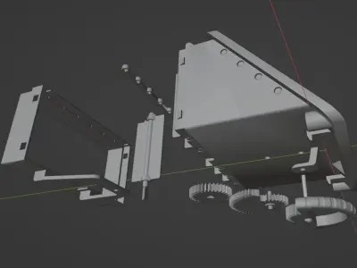 Vehicle Interior Air Vents 3D print model