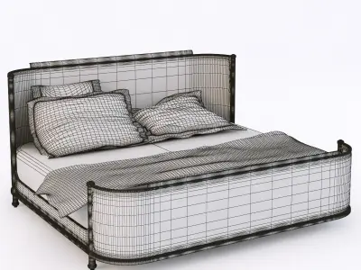 Opal Point Rosemont bed 3D model