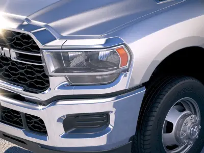 Ram 3500 HD single cab 2019 3D model