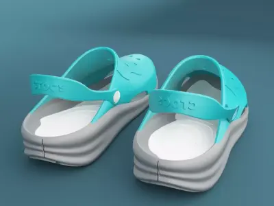 Crocs Shoes 3D print model
