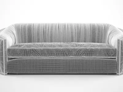 Brabbu Wales sofa 3D model