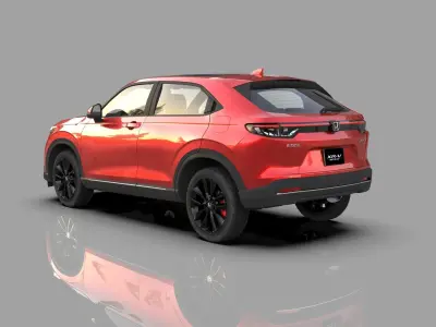 Honda XR-V 2021  HQ interior  3D model