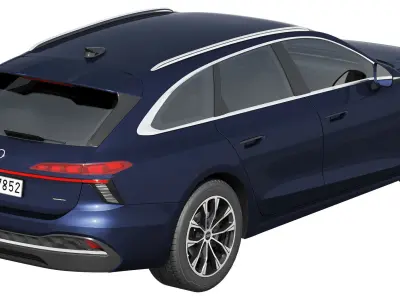 Audi A6 Avant 2026 3D model