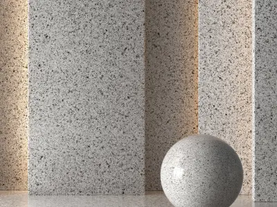 4 Granite Material 8K-Seamless-Tileable-No 67 3D model