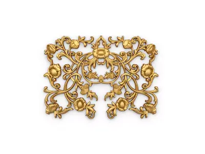 Classic decor ornament 314  3D model