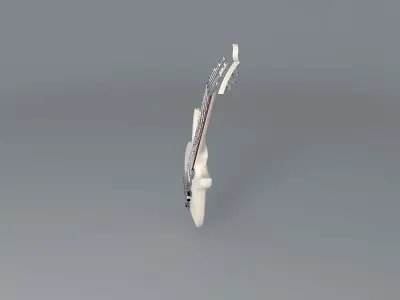 Sands rs standard guitar Free 3D model