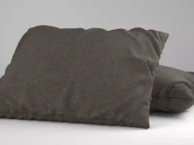 Pillow 3d model pillows Free 3D model