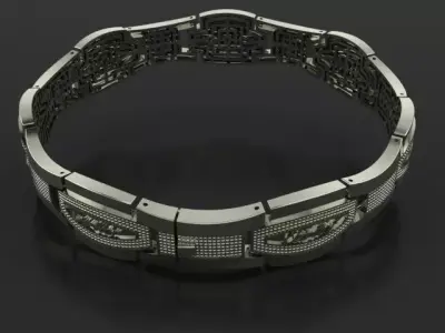 BRACELET CARTIER 3D PRINTING MODEL 3D print model