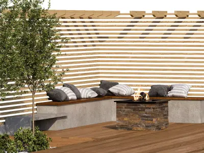 Backyard 05 3D model