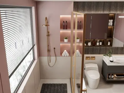 Bathroom 98 3D model