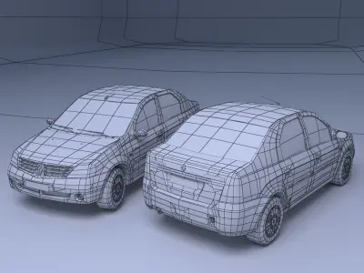 Pars Tondar LowPoly Low-poly 3D model