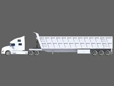 Dump Truck 10 3D model