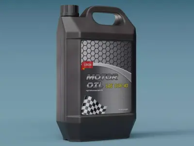 Oil Canister Free 3D model