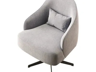 Chair Magnus Junior swivel 3D model