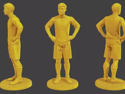Soccer Player SP 018 3D print model