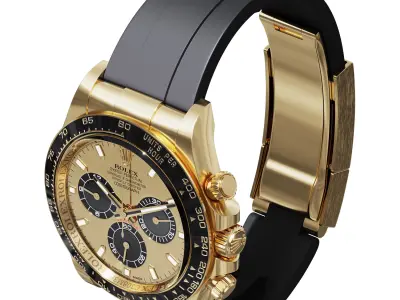 Rolex Cosmograph Daytona Pikachu 3D model