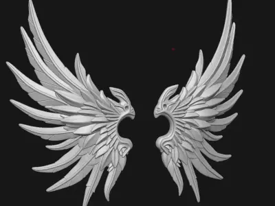 Wings 3D print model
