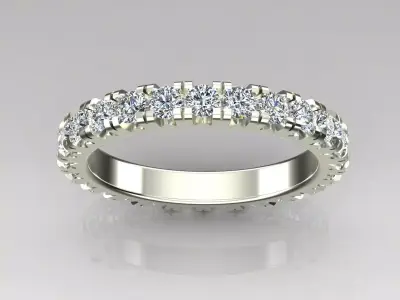 Band Ring 3D print model