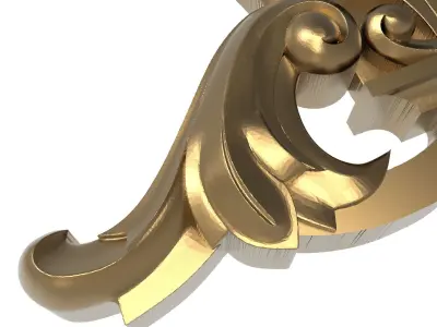  decorative pattern ready for 3D printing 3D model 355
