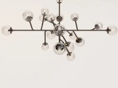 Dallas Chandelier 3D model