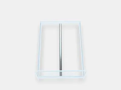 NESTTUN Bed frame 2 Low-poly 3D model