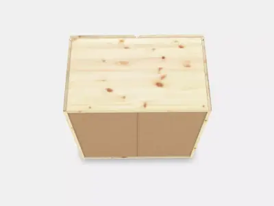 IVAR Cabinet 5 Low-poly 3D model