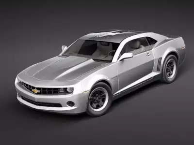 Chevrolet Camaro Base Type CG 2010 3D model
