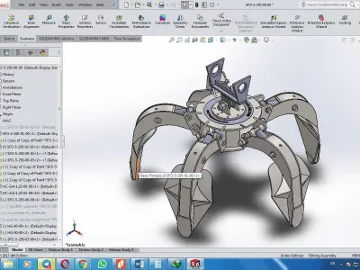 Orange Peel Grapple 3D print model