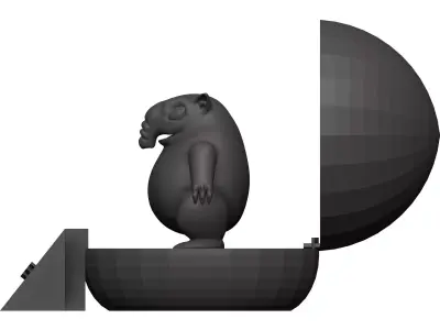 Drowzee 3D print model