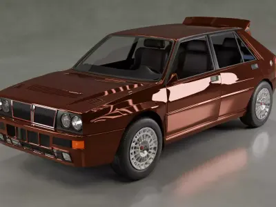 Lancia Delta HF Integrale Evoluzione 3D model